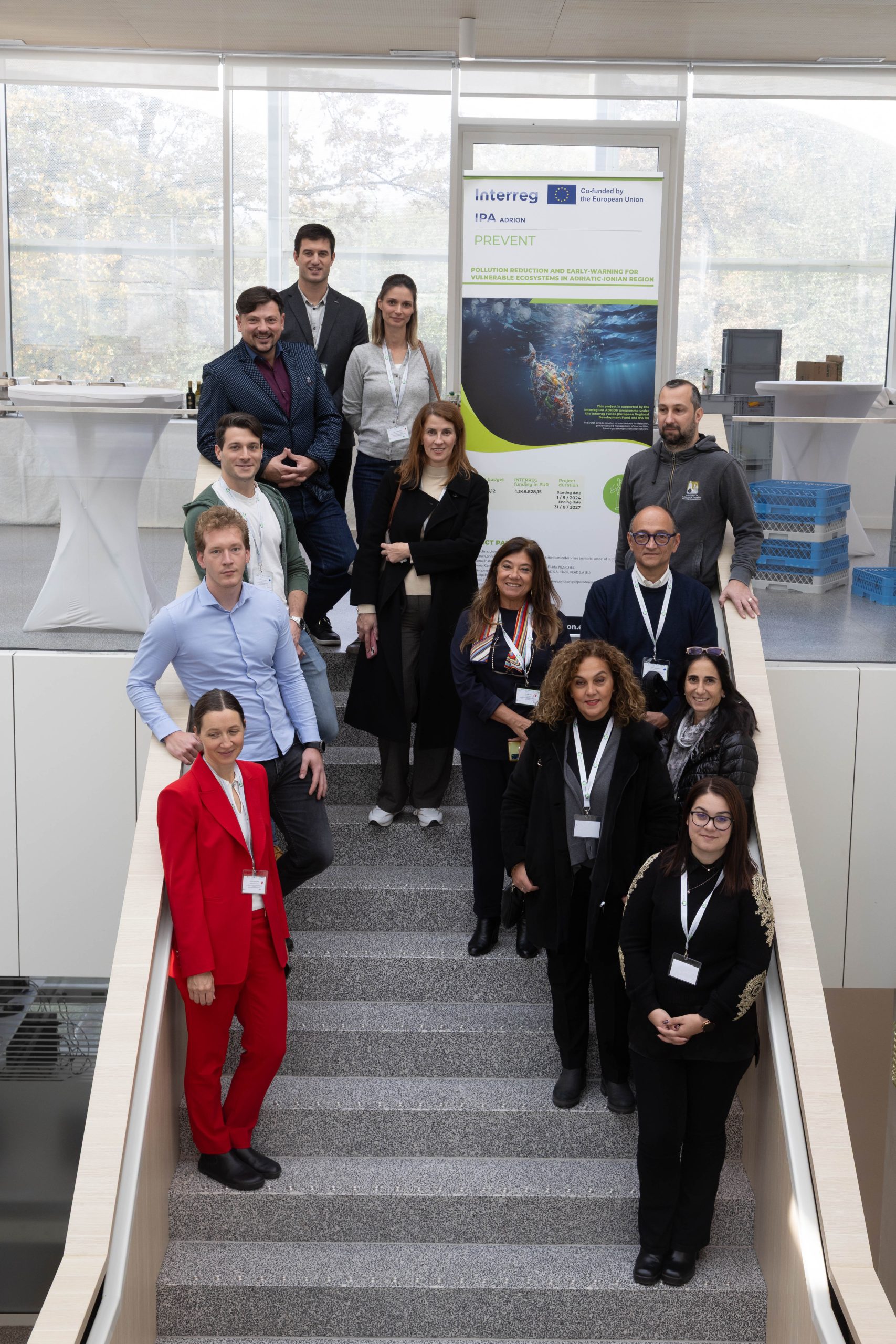 participants of the Slovenia and Europe for Clean Waters: Innovations and Solutions against Plastic Pollution conference