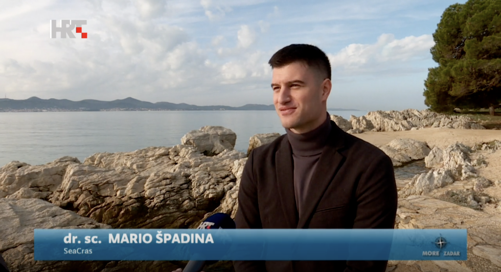 CEO SeaCrasa, Mario Špadina u emisiji More na zadarskoj obali.