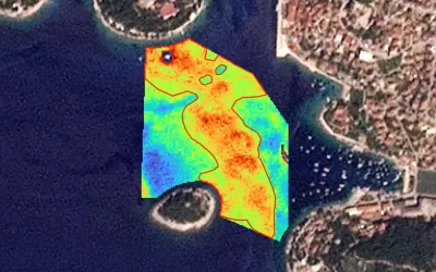 SeaCras Detects Oil Spill in the Port of Hvar Area by Using Coastal Intelligence — Our AI-Satellite Analysis System
